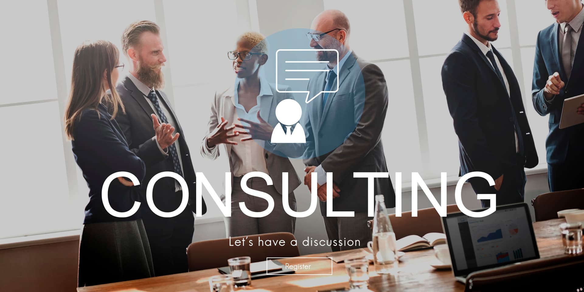Consulting illustration