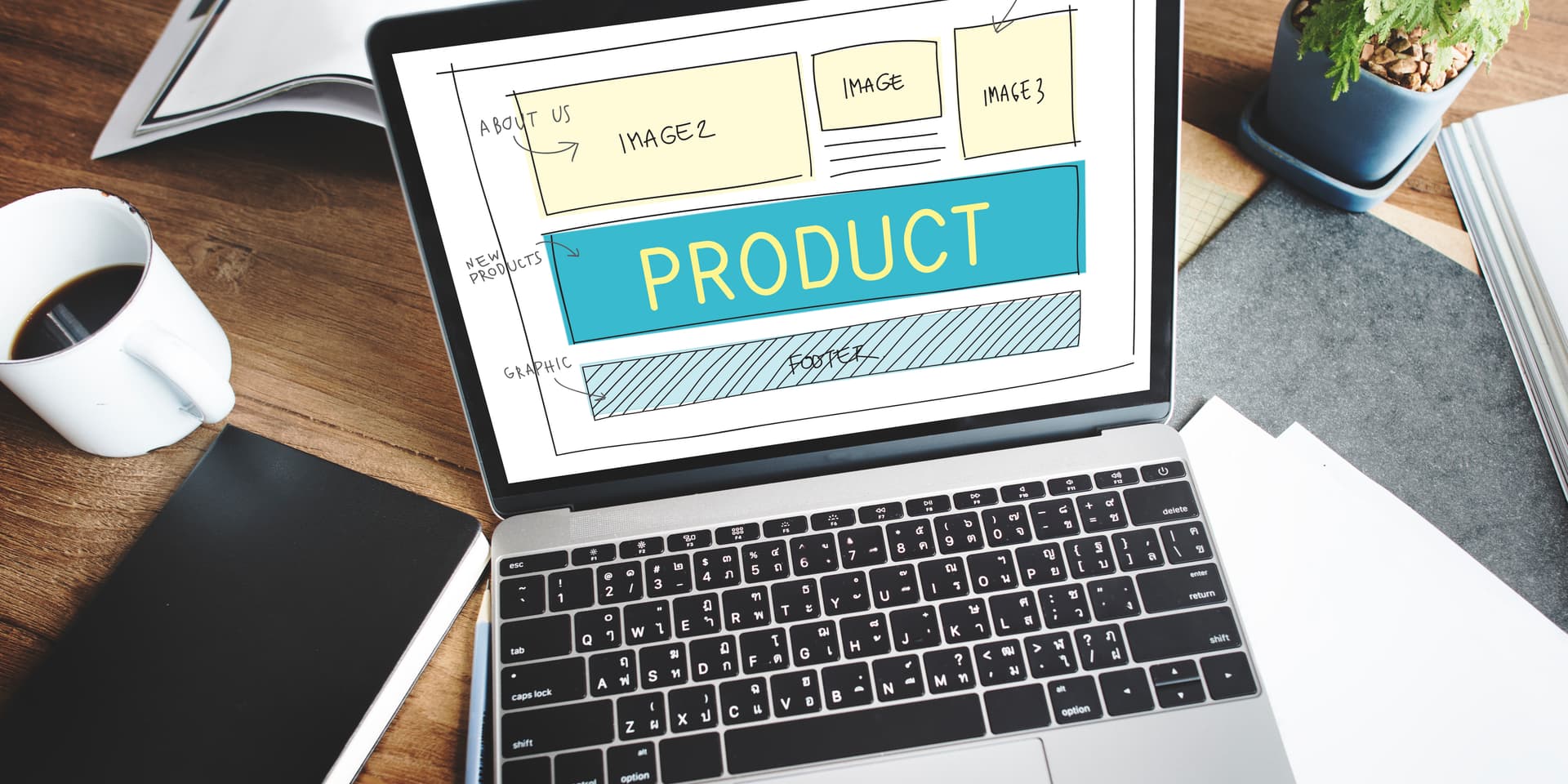 Product development illustration