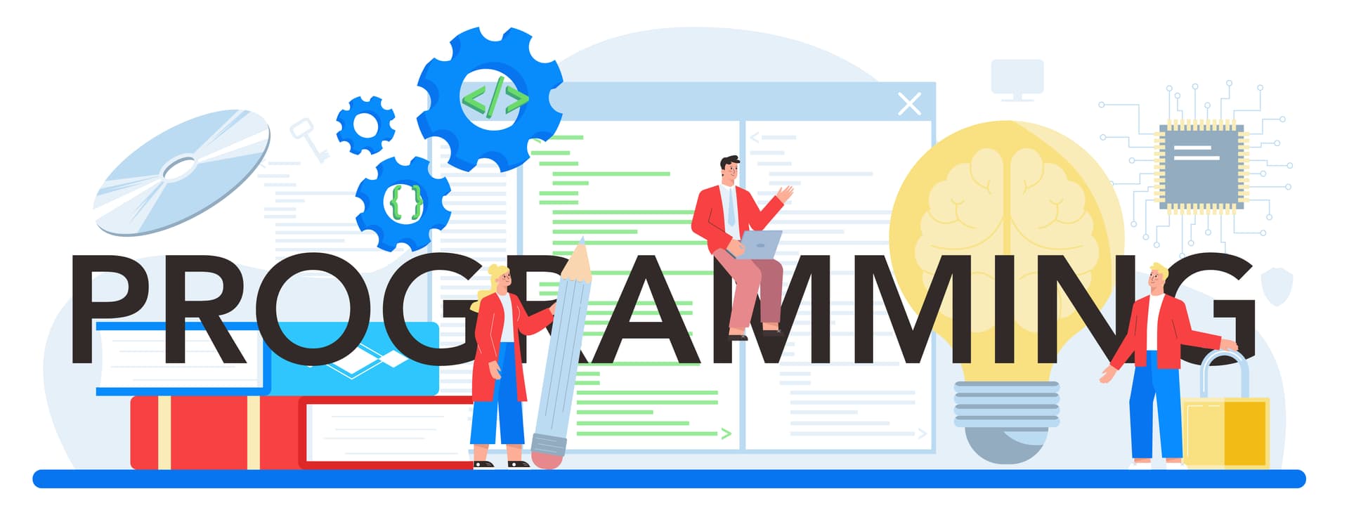 Programming languages illustration
